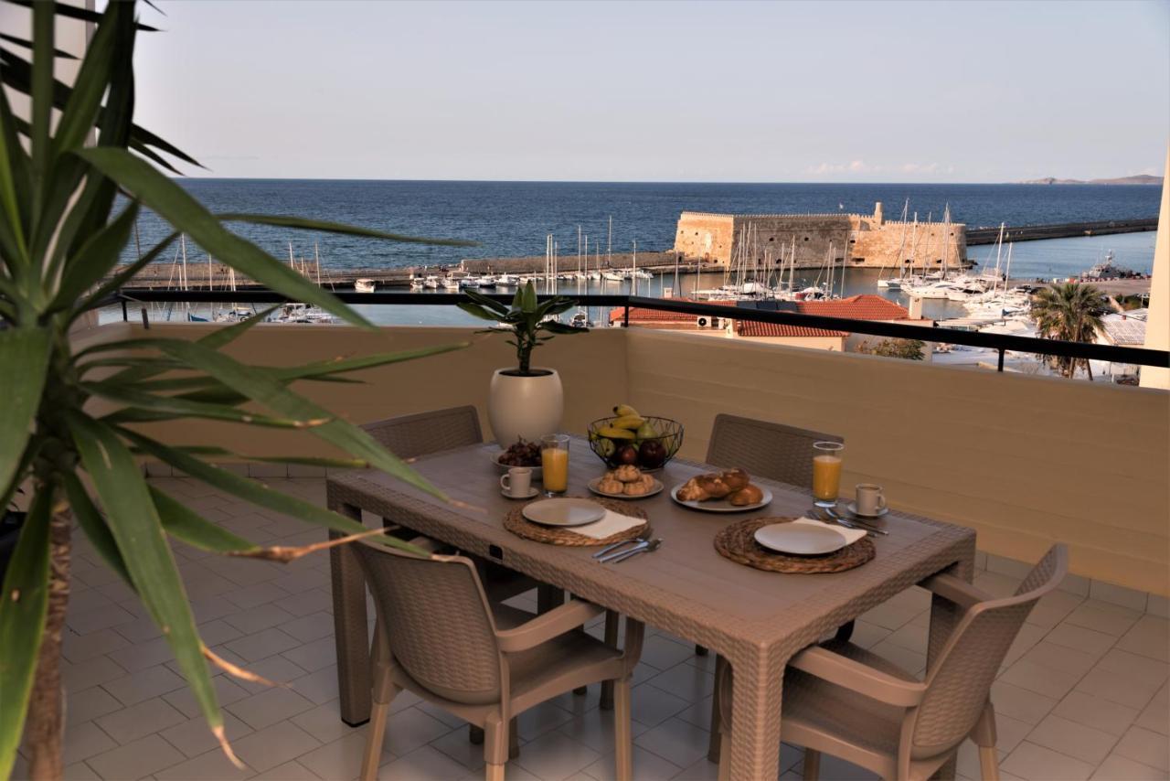 Koules Sea View City Apartment Heraklion Zewnętrze zdjęcie