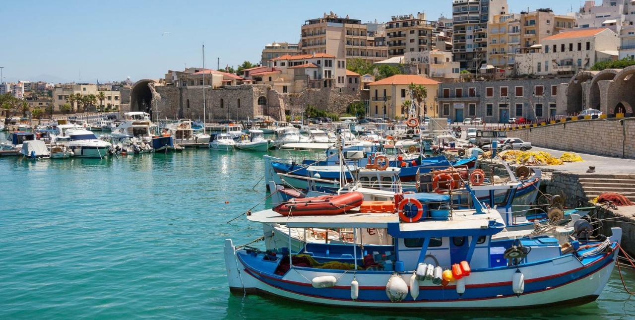 Koules Sea View City Apartment Heraklion Zewnętrze zdjęcie